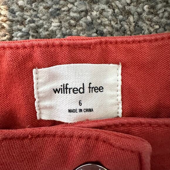 WILFRED FREE Women's Brennan Pant Size 6 In Orange - Picture 3 of 9